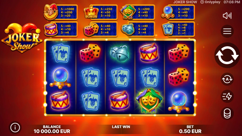 Joker Show Base Game